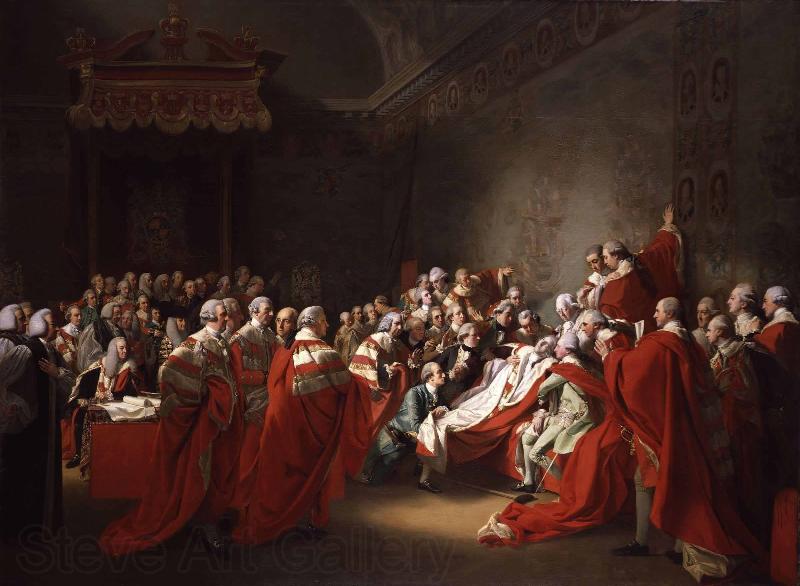 John Singleton Copley Death of the Earl of Chatham